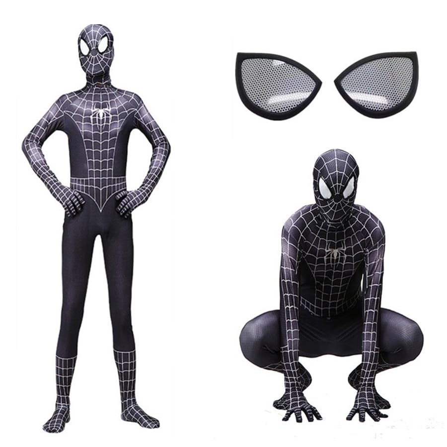 Black Spider Hero Bodysuit