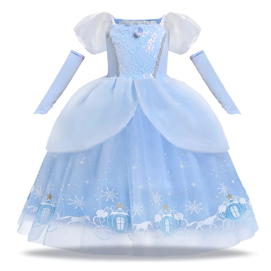Cindy Princess Puffy Gauze Dress