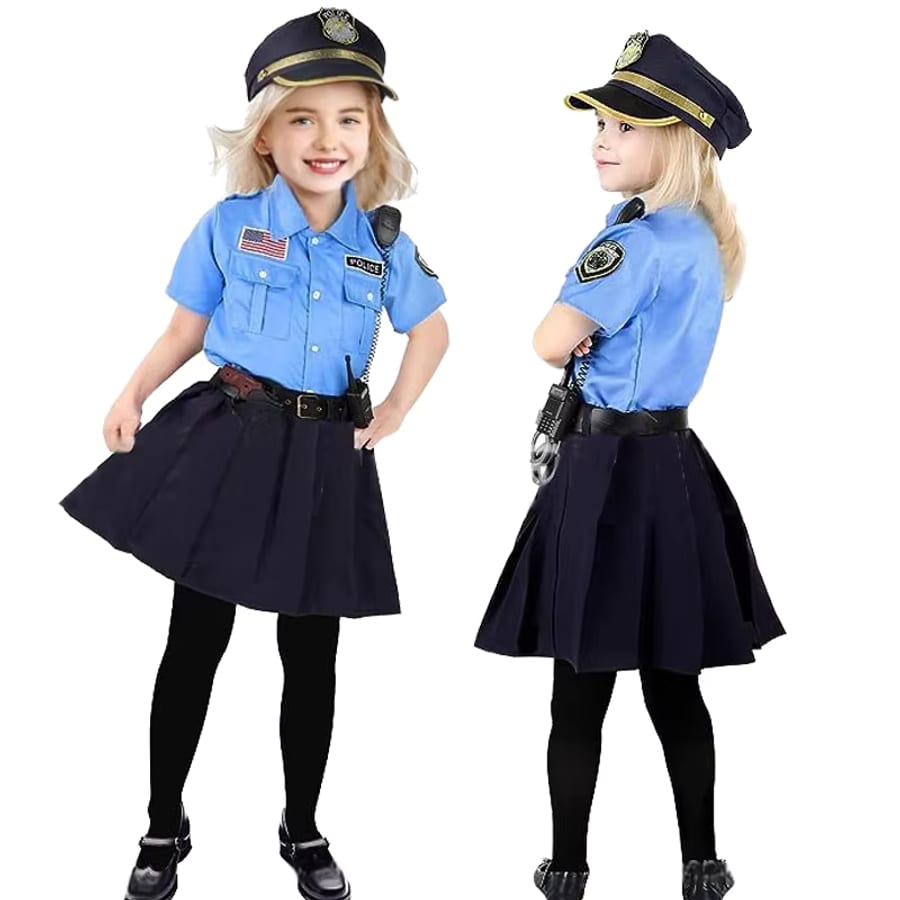 Girls' Crossing Guard Costume