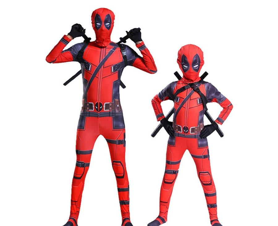 Deadpool Style Cosplay Bodysuit