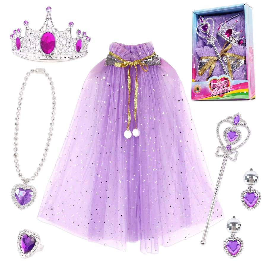 Girls' Princess Dress-up Gift Set
