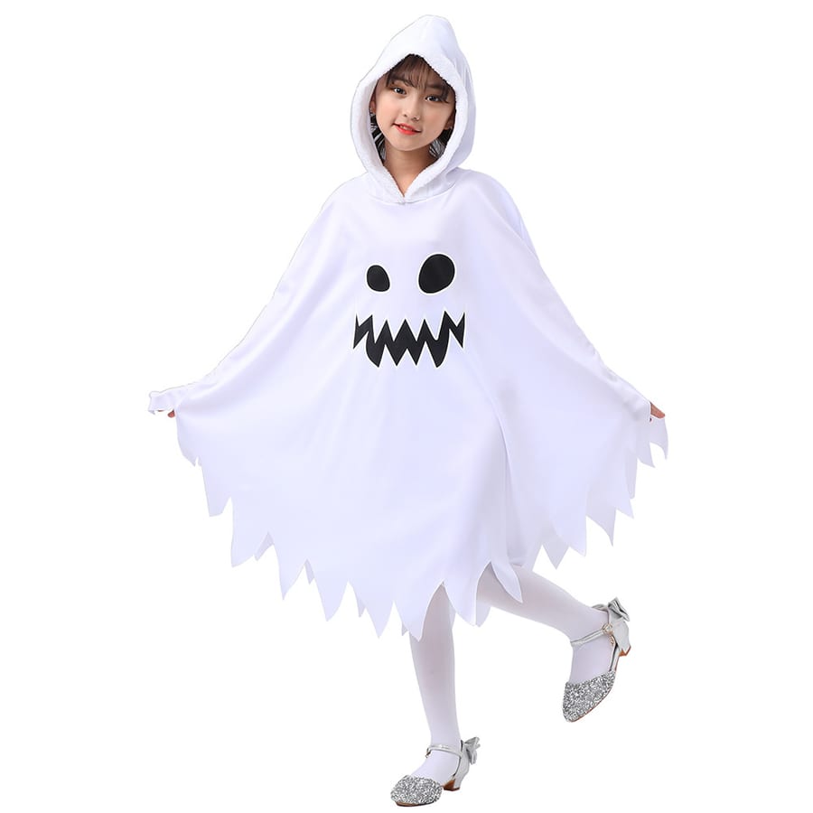 Kids' Glow-in-the-Dark Ghost Cape Set