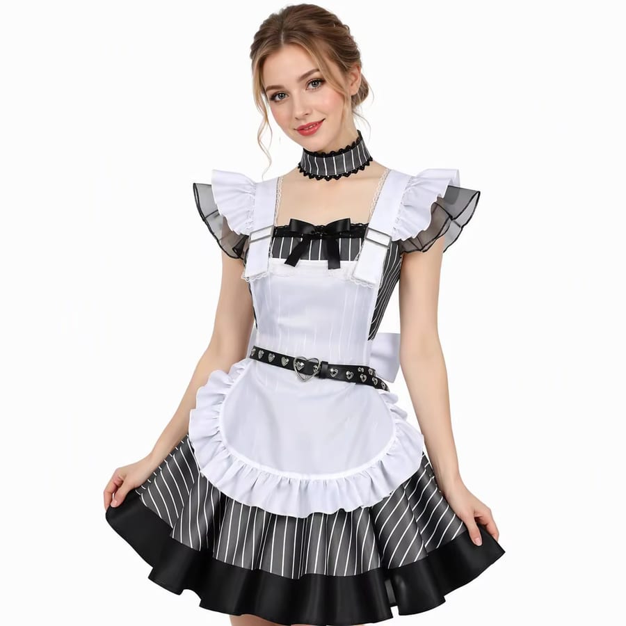 Women's Gothic Lolita Maid Outfit