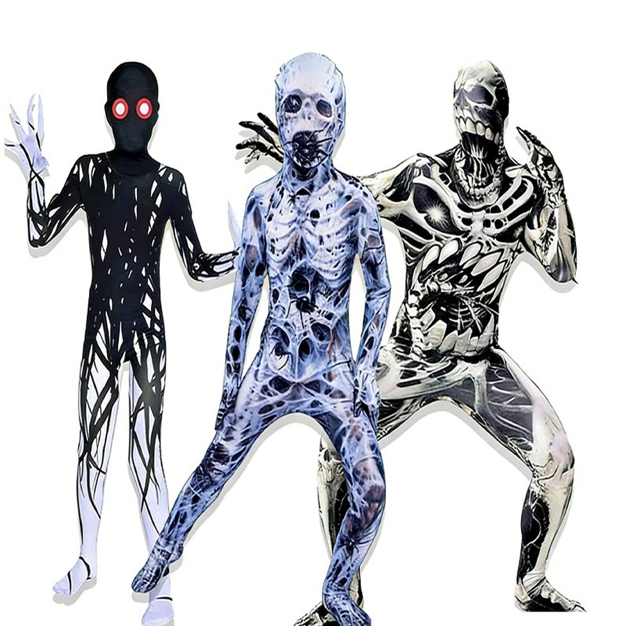 Kids Zombie and Vampire Bodysuit Costume