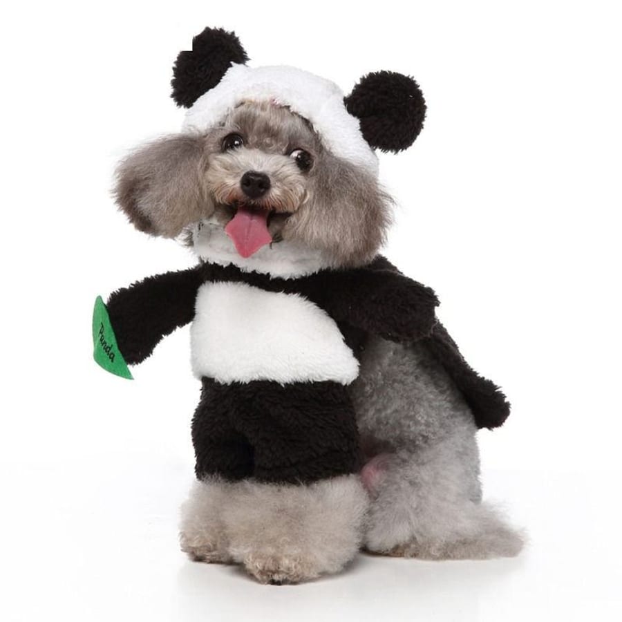 Panda Hat and Cape Pet Costume Set
