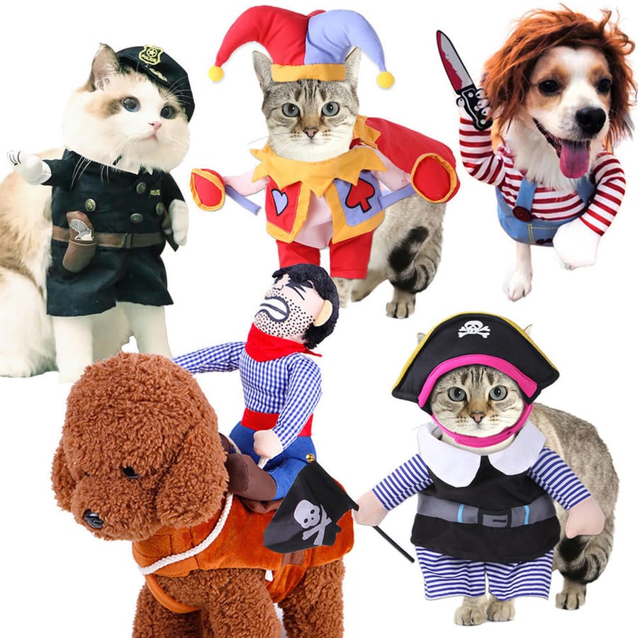 Transformation Pet Costume for Cats and Dogs