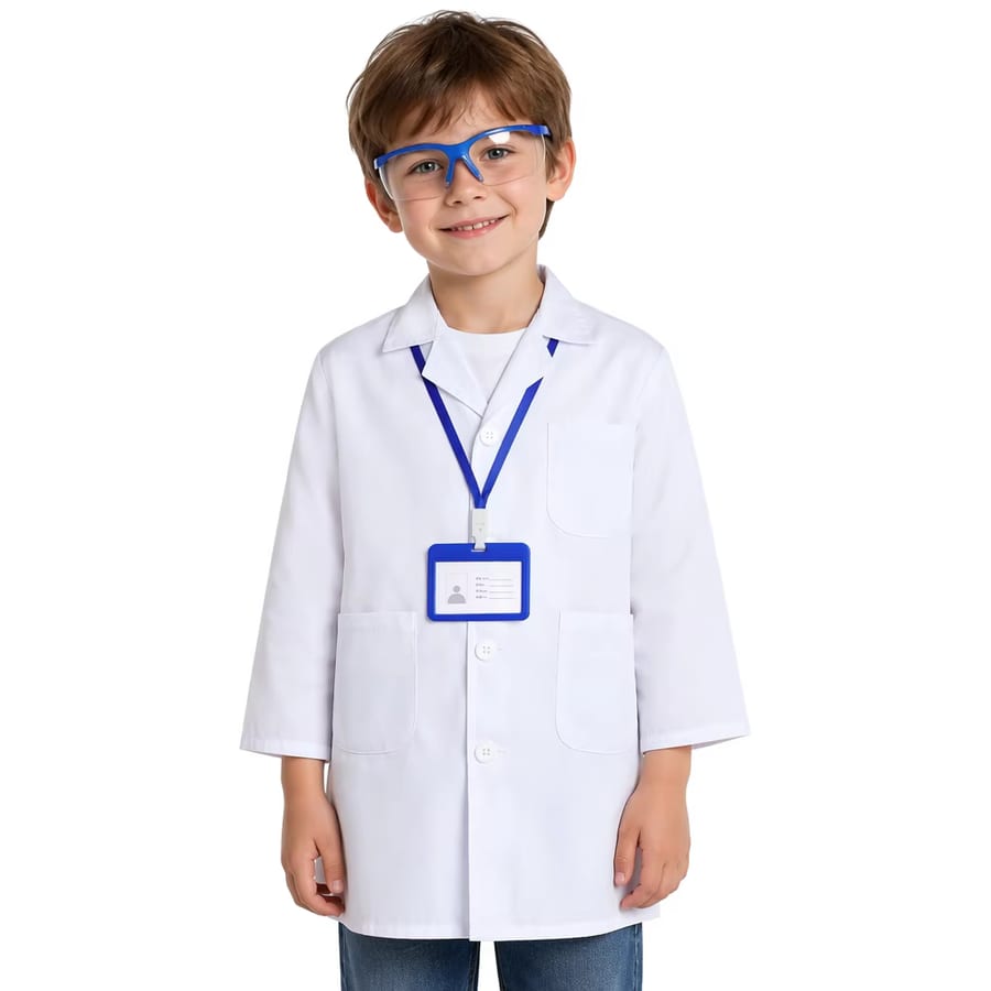 Kids' Scientist Lab Coat Set